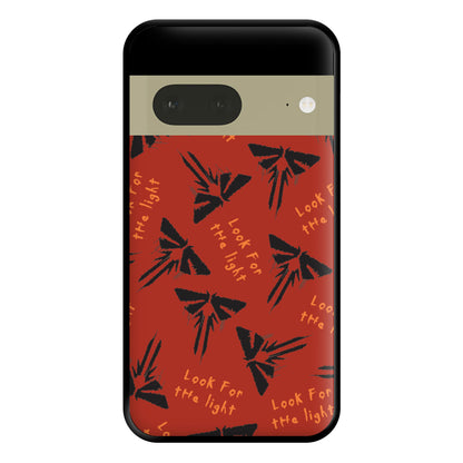 Look For The Light Firefly Pattern Google Pixel 7a Case