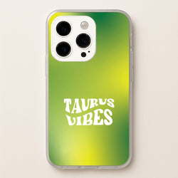 Taurus Vibes Gradient Zodiac iPhone 15 Pro Case
