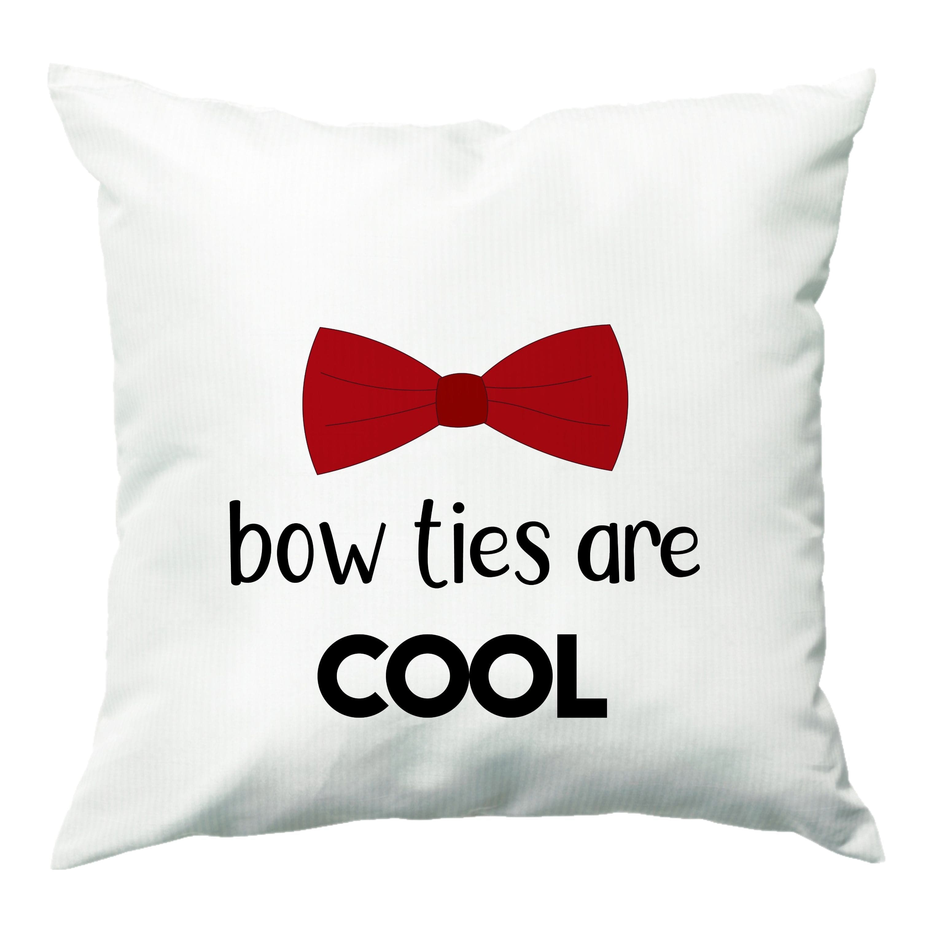 Bow Ties Are Cool Cushion