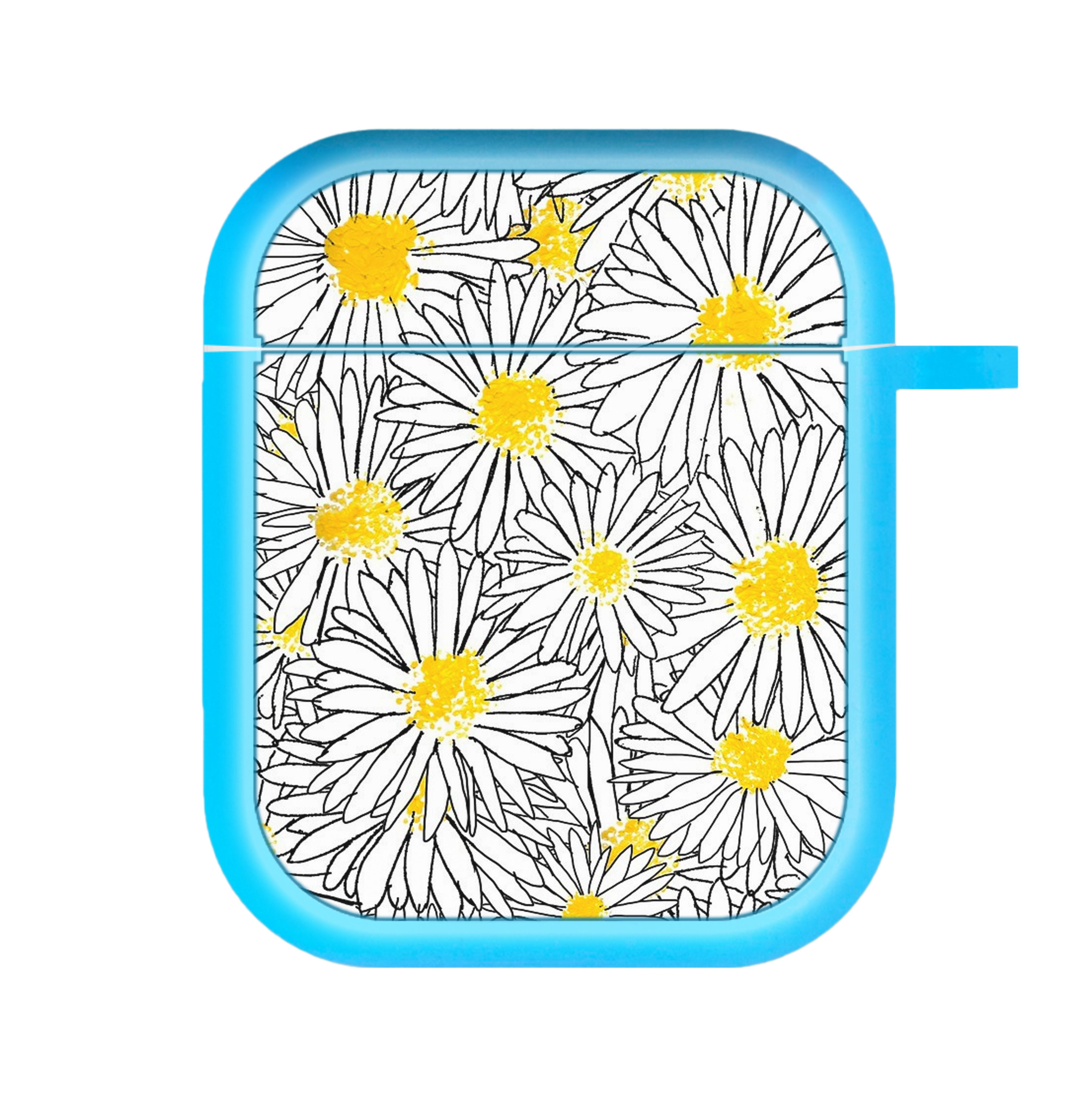 Cute Daisy Pattern AirPods Case