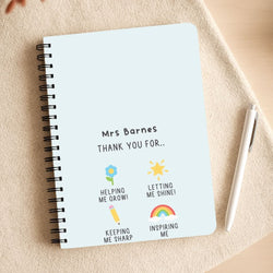 Thank You For Helping Me Notepad