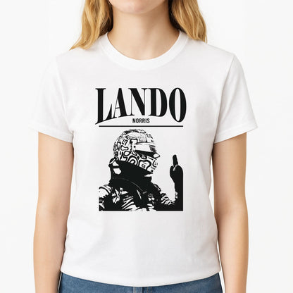 Lando Black And Green  Womens T-Shirt