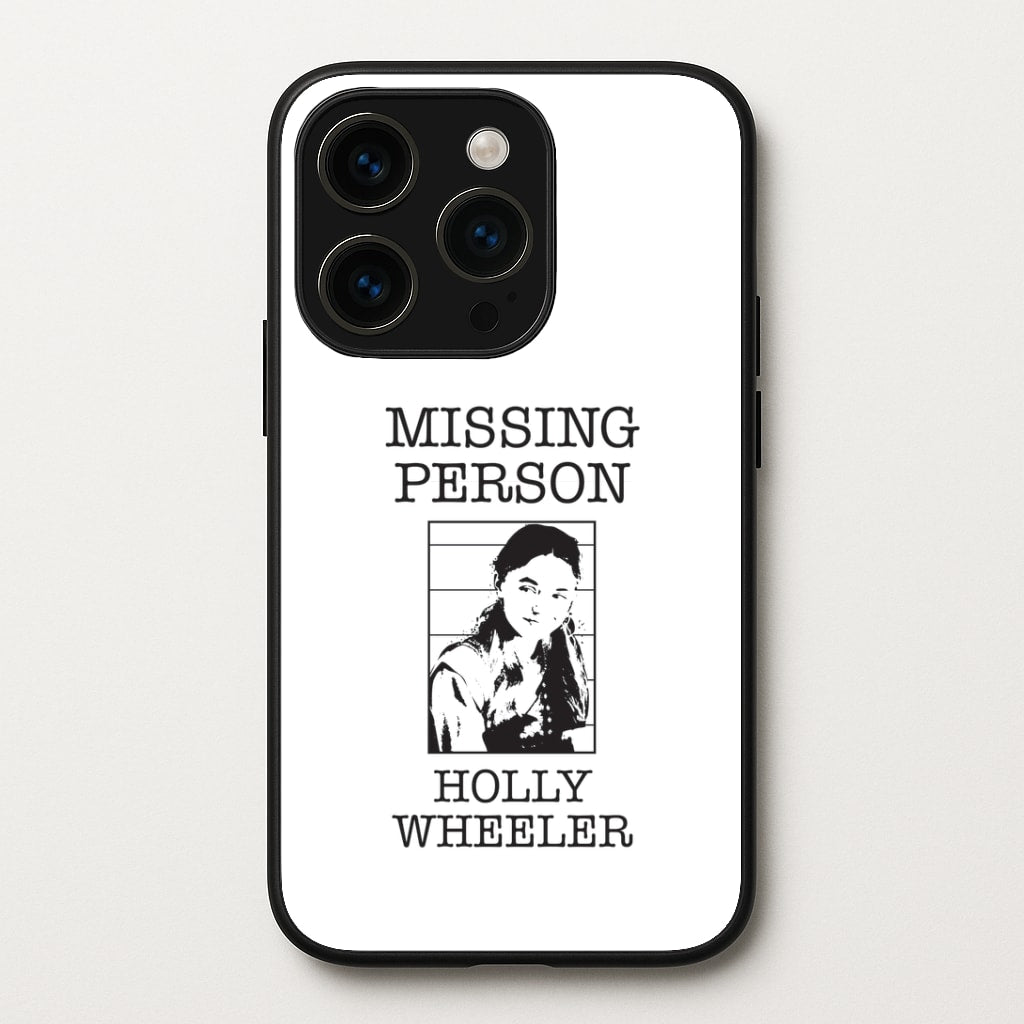 Missing Person Holly iPhone 14 Pro Max Case
