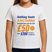 Nothing Beats A Jet Holiday Kids T-Shirt 3