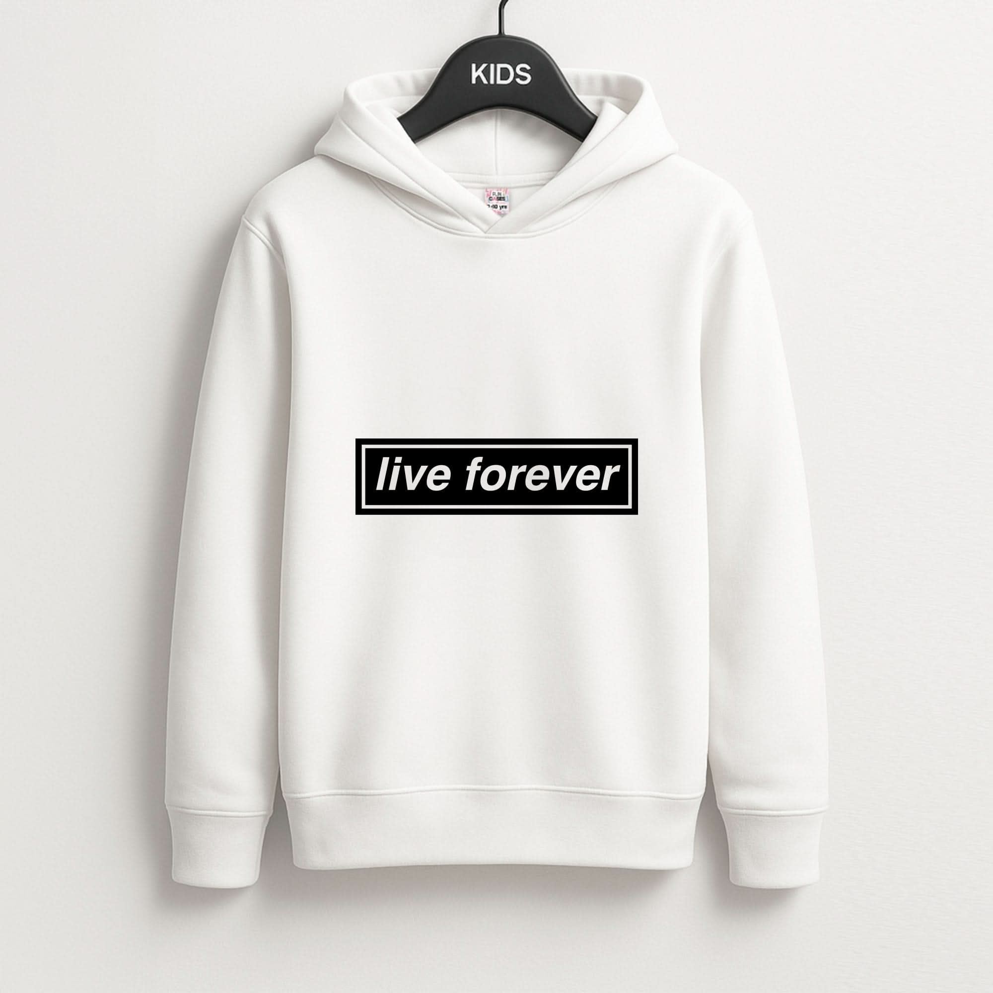 Live Forever Kids Hoodie