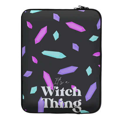 It's A Witch Thing Pattern Laptop Sleeve