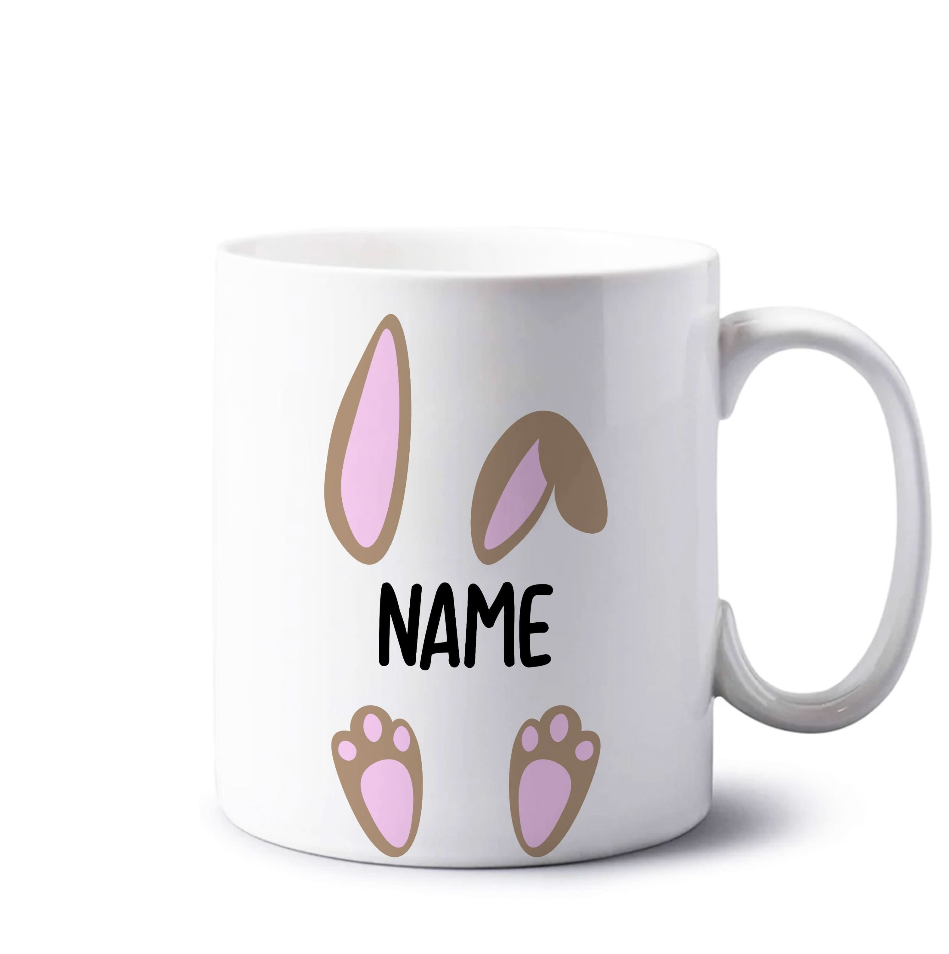 Brown Bunny Personalised Mug