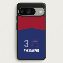 Verstappen Helmet 2026 Google Pixel 10 / 10 Pro Case