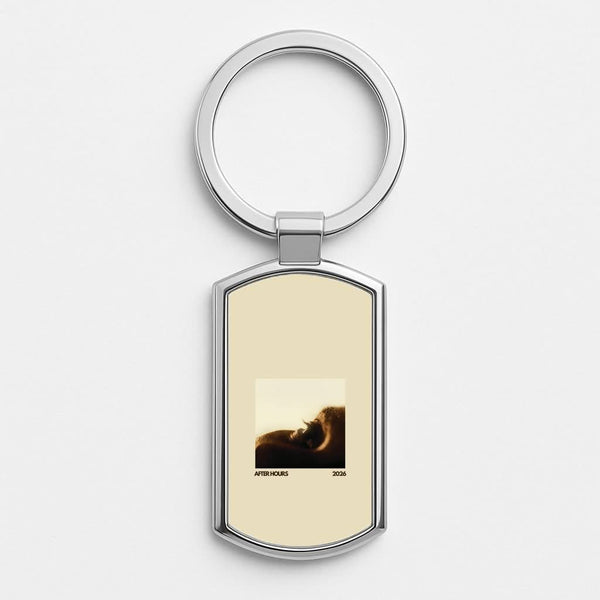 AH Album Silver Metal Keyring