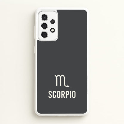 Scorpio Pastel Zodiac Galaxy A52 / A52s Case