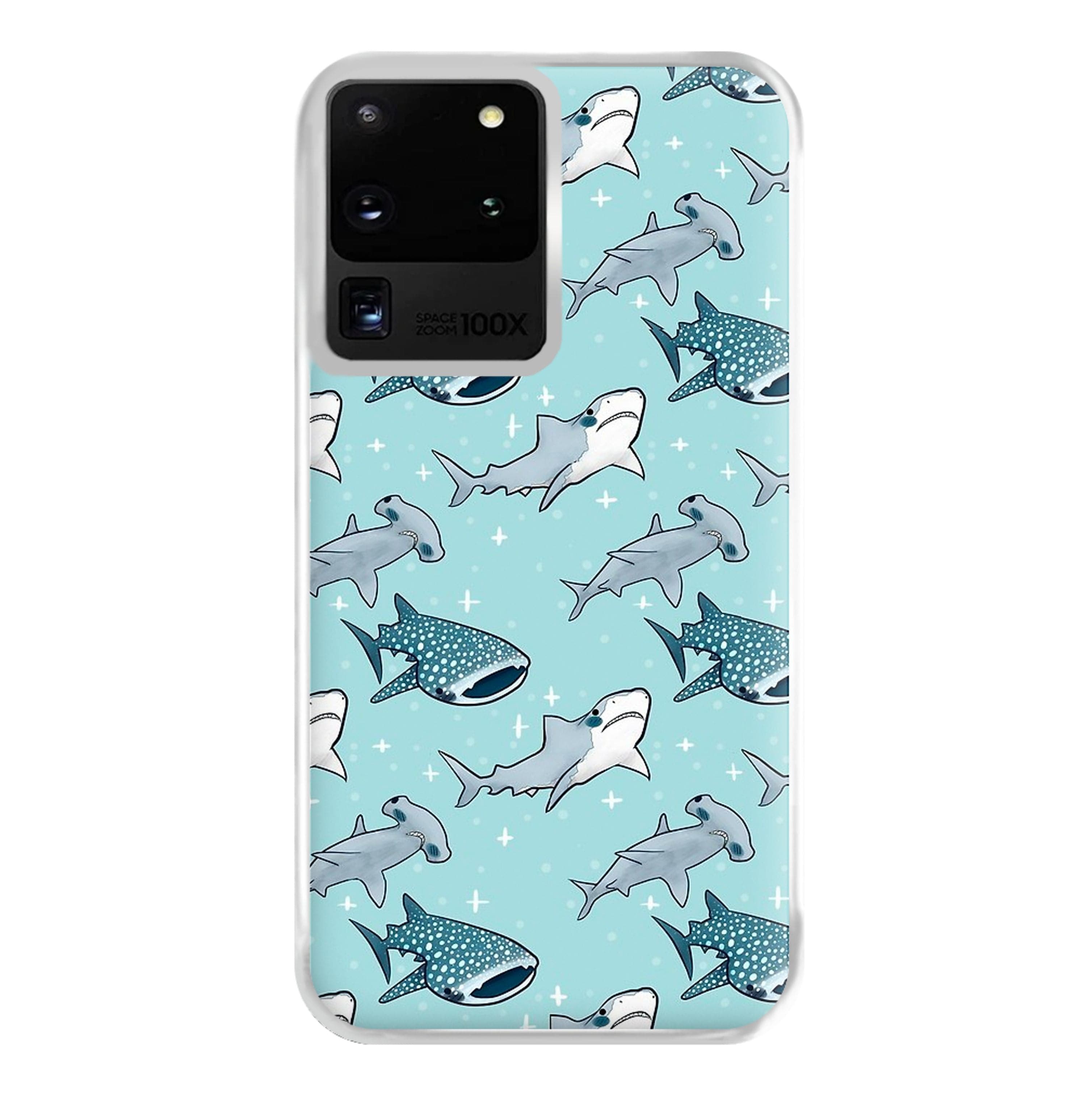 Shark Pattern Phone Case