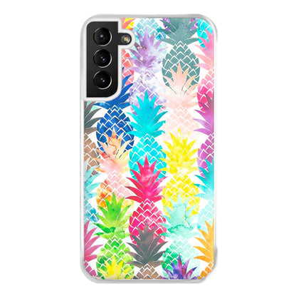 Watercolour Pineapple Pattern Phone Case