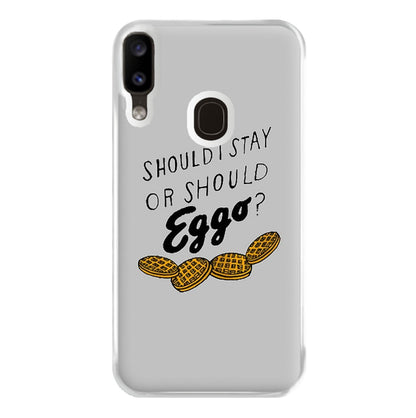 Should I Stay Or Should I Eggo Phone Case