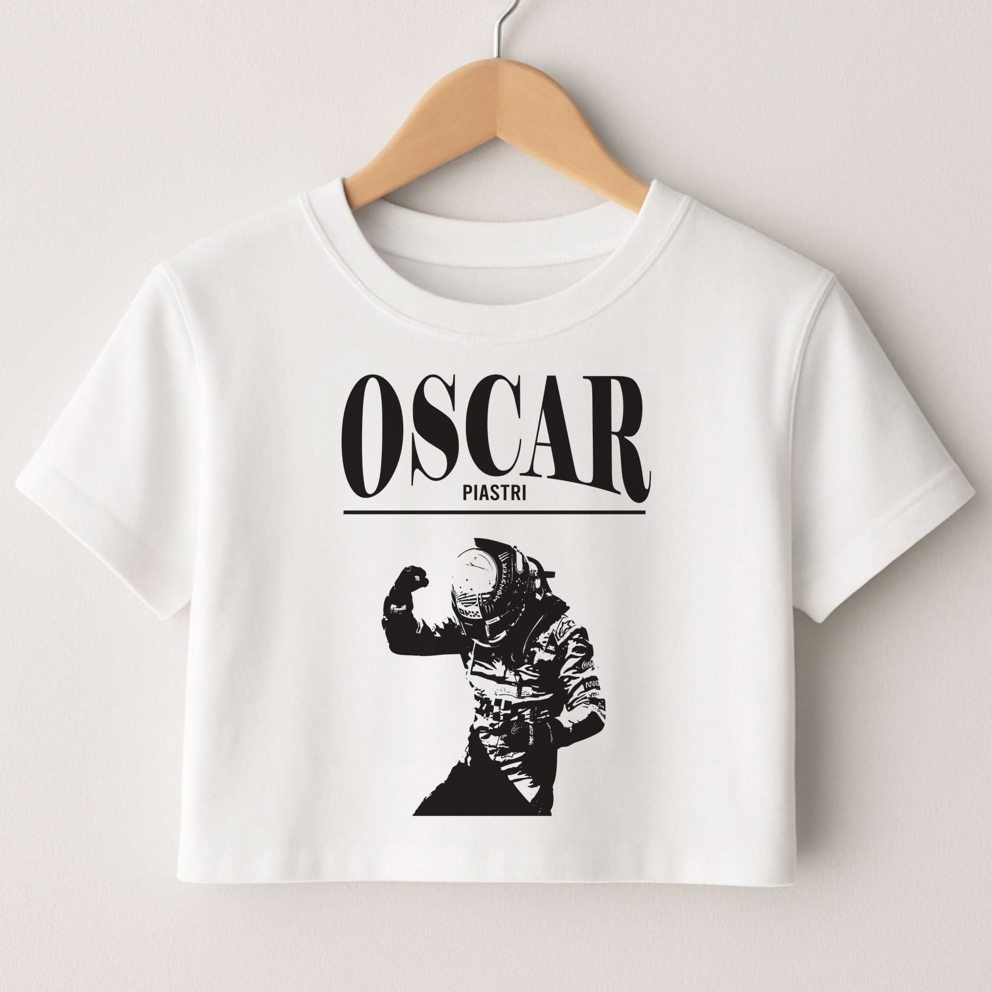 Oscar Orange And Black Crop Top
