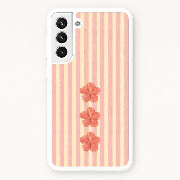 Hibiscus Rays Galaxy S21 Case