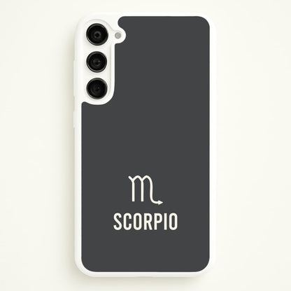 Scorpio Pastel Zodiac Galaxy S23 Case