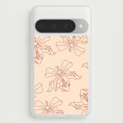 Cartoon Mouse Holly Pattern Google Pixel 10 Pro XL Case