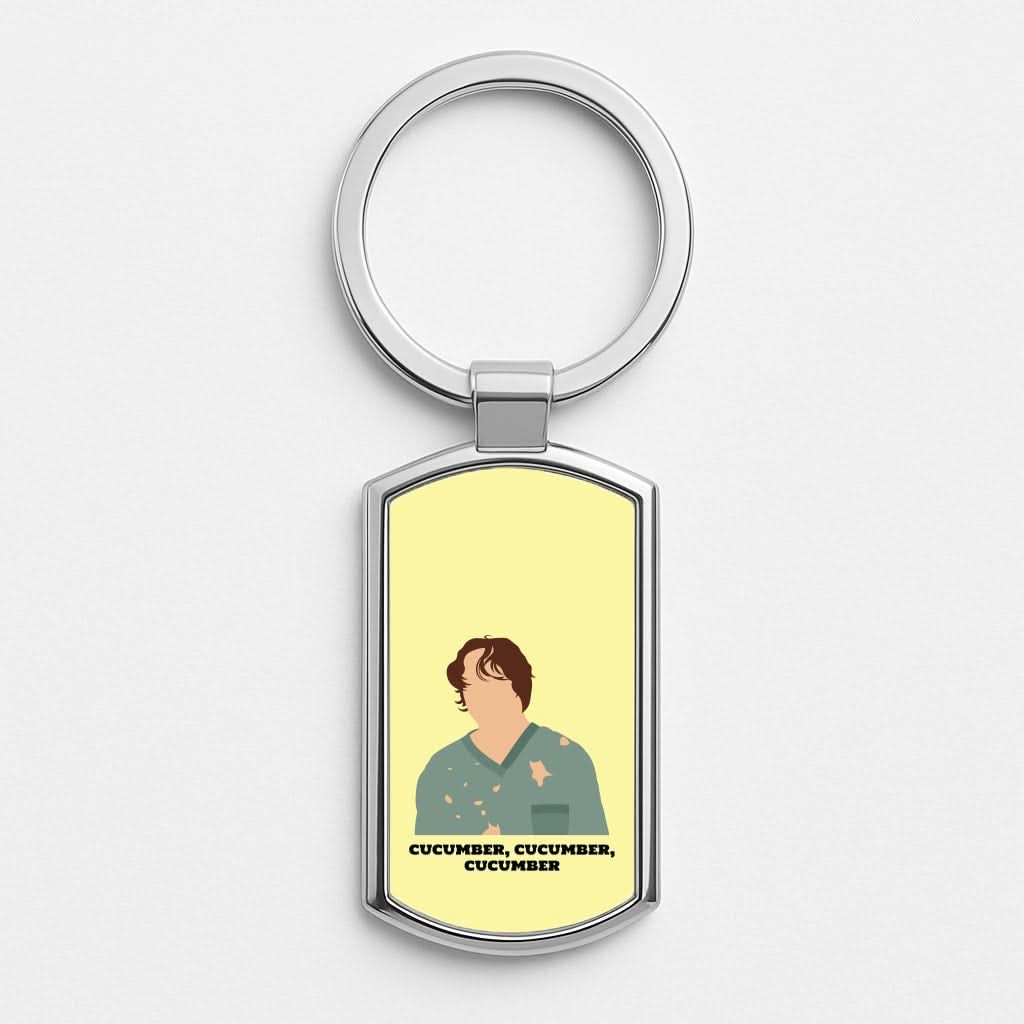 Cucumber, Cucumber, Cucumber Luxury Keyring