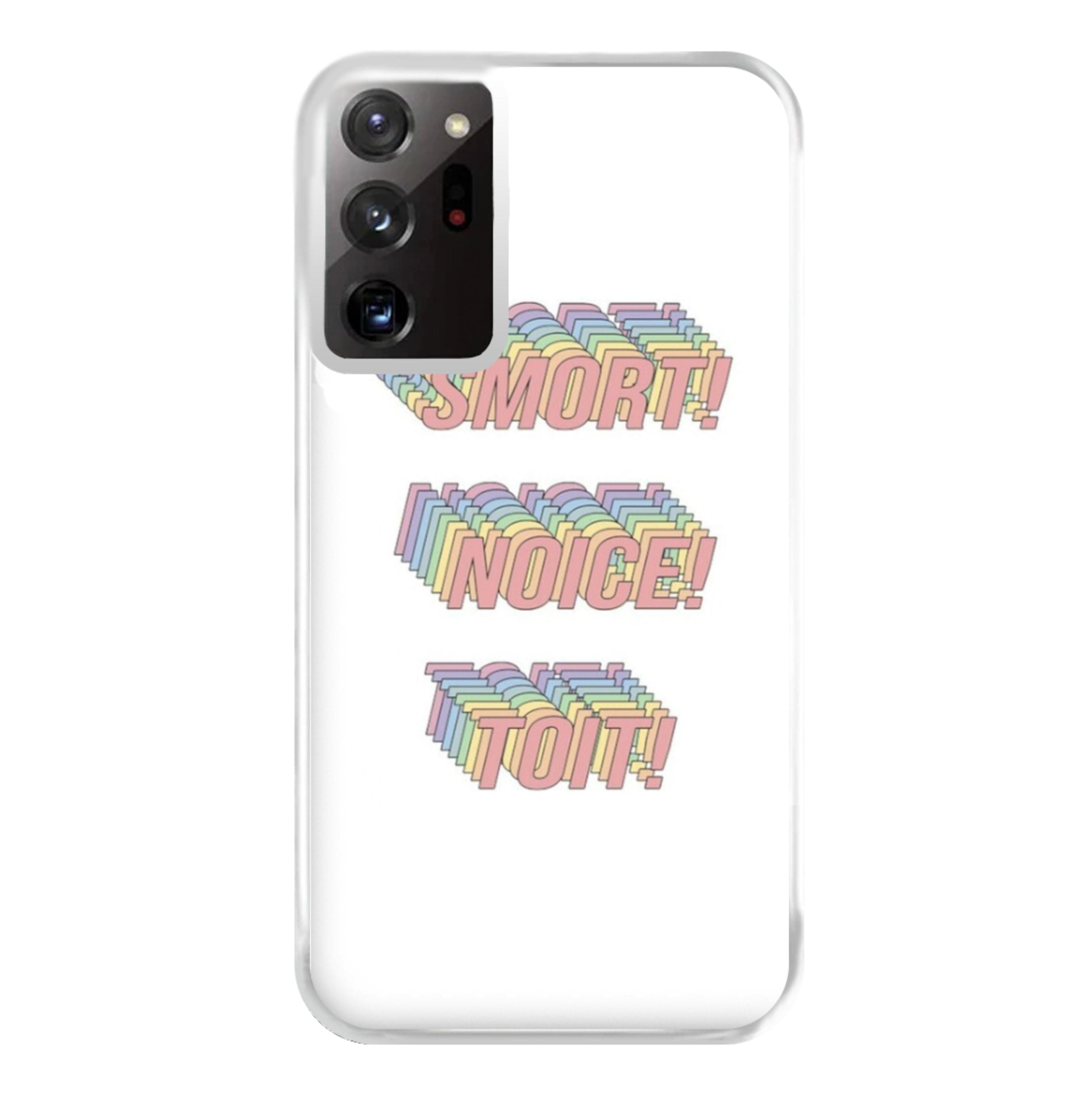 Smort, Noice, Toit - B99 Phone Case