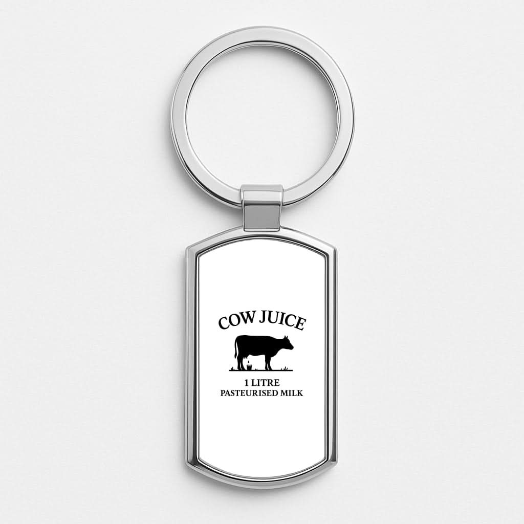 Cow Juice Luxury Keyring