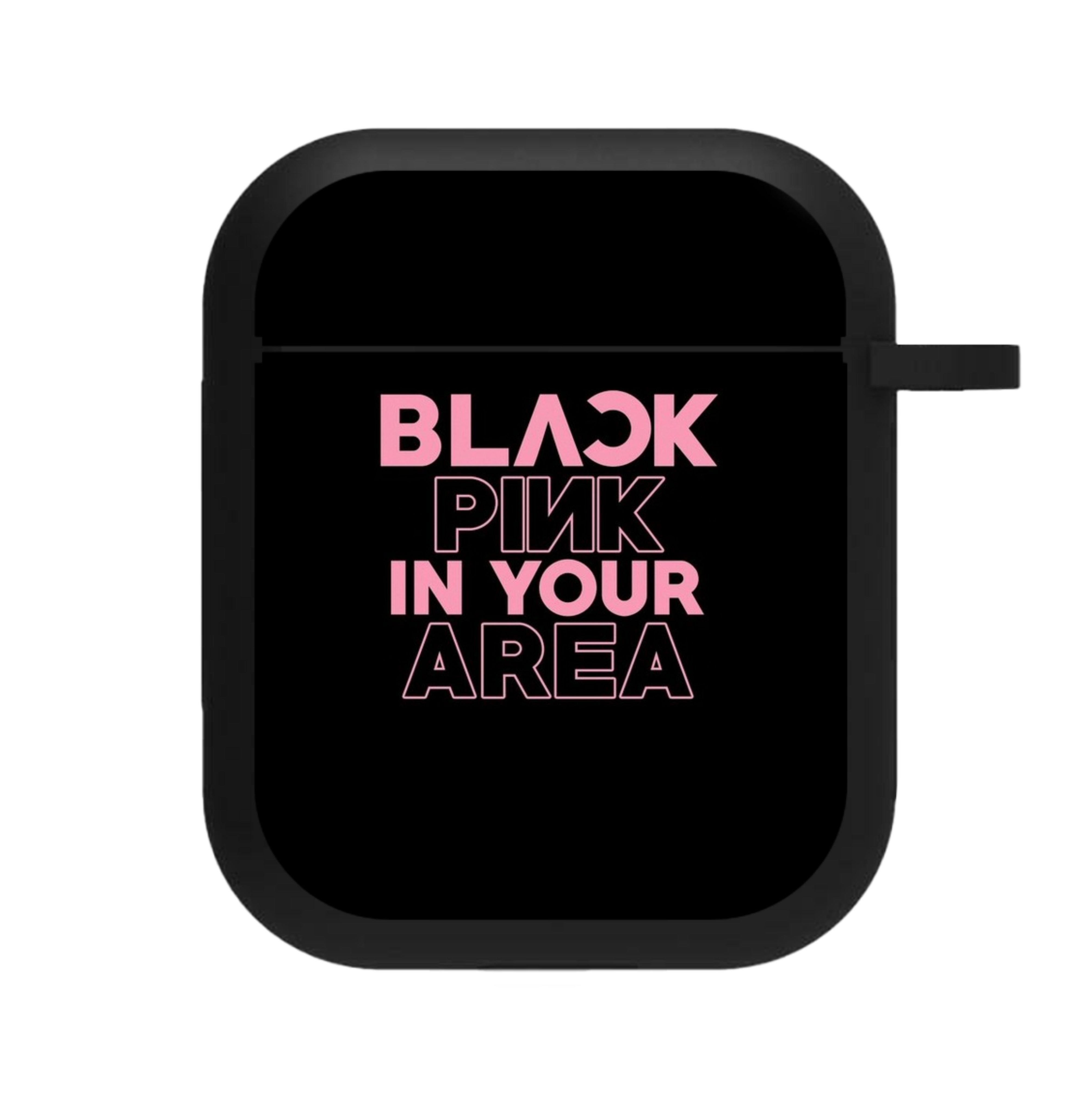 Girl K-Pop Band In Your Area - Black AirPods Case