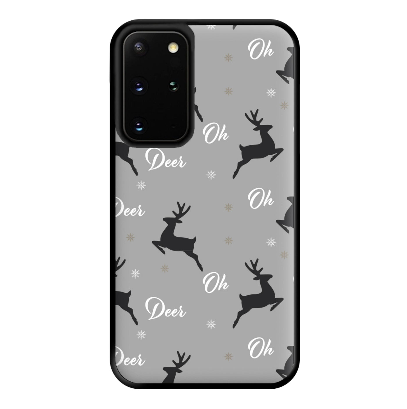 Oh Deer Christmas Pattern Phone Case