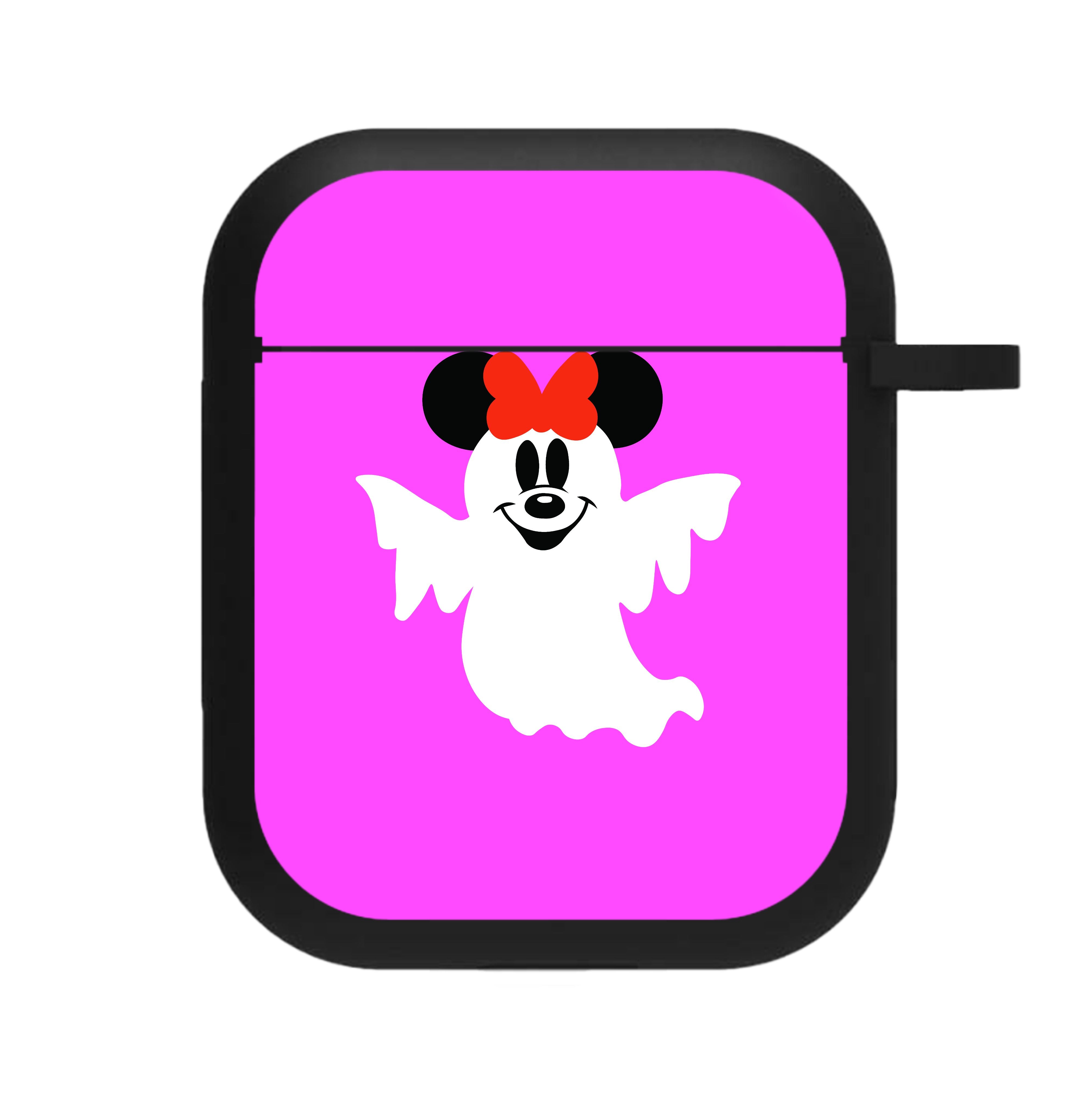 Female Mouse Ghost Halloween AirPods Case