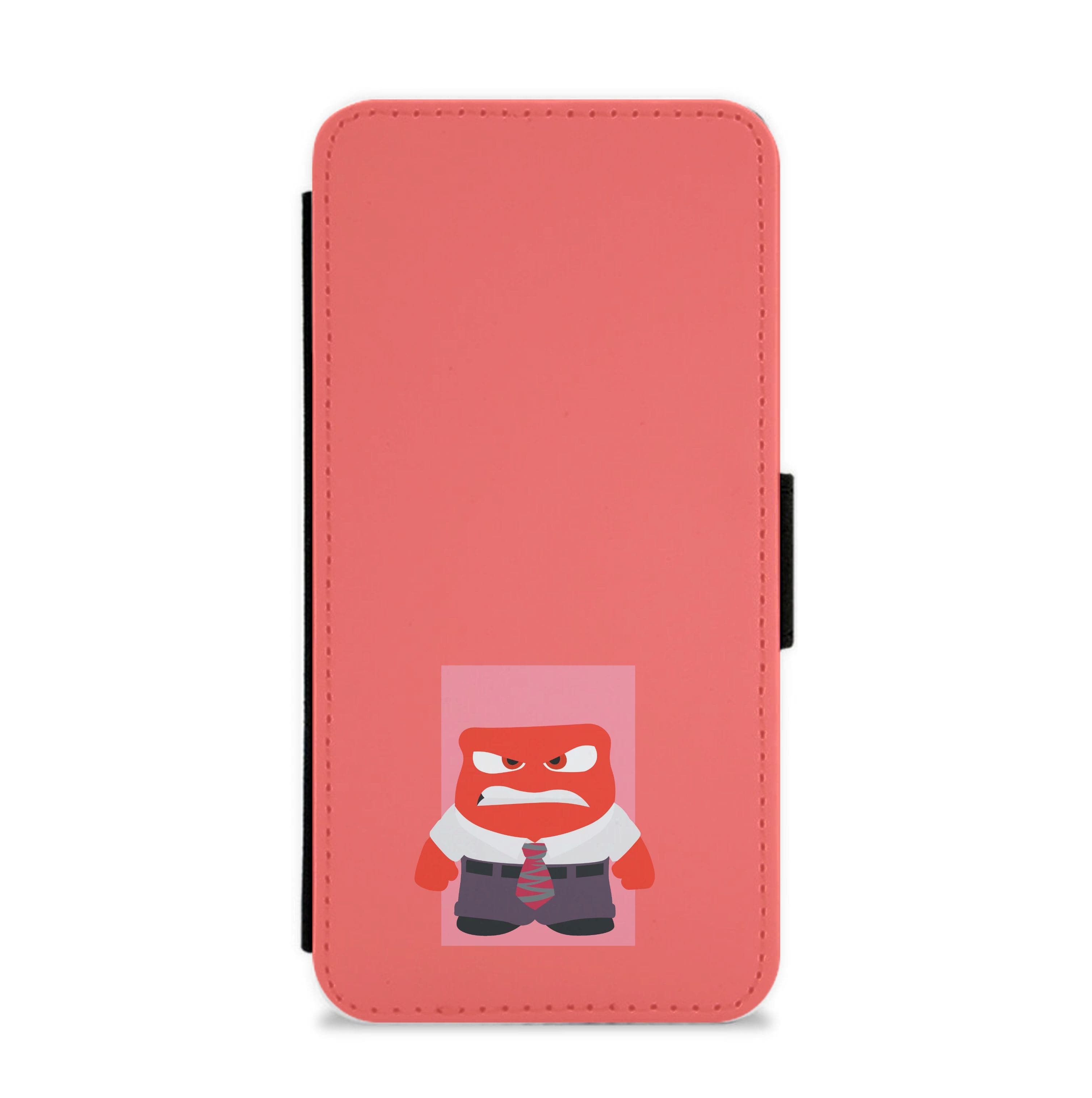 Anger - Inside Out Flip / Wallet Phone Case