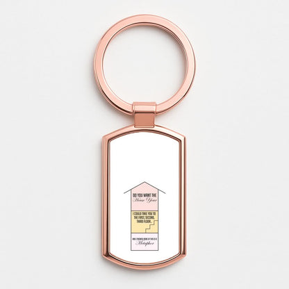 Do You Want The Tour Lyrics Rose Gold Keyring