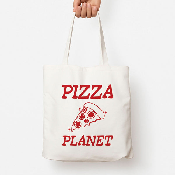 Retro Pizza Planet  Tote Bag
