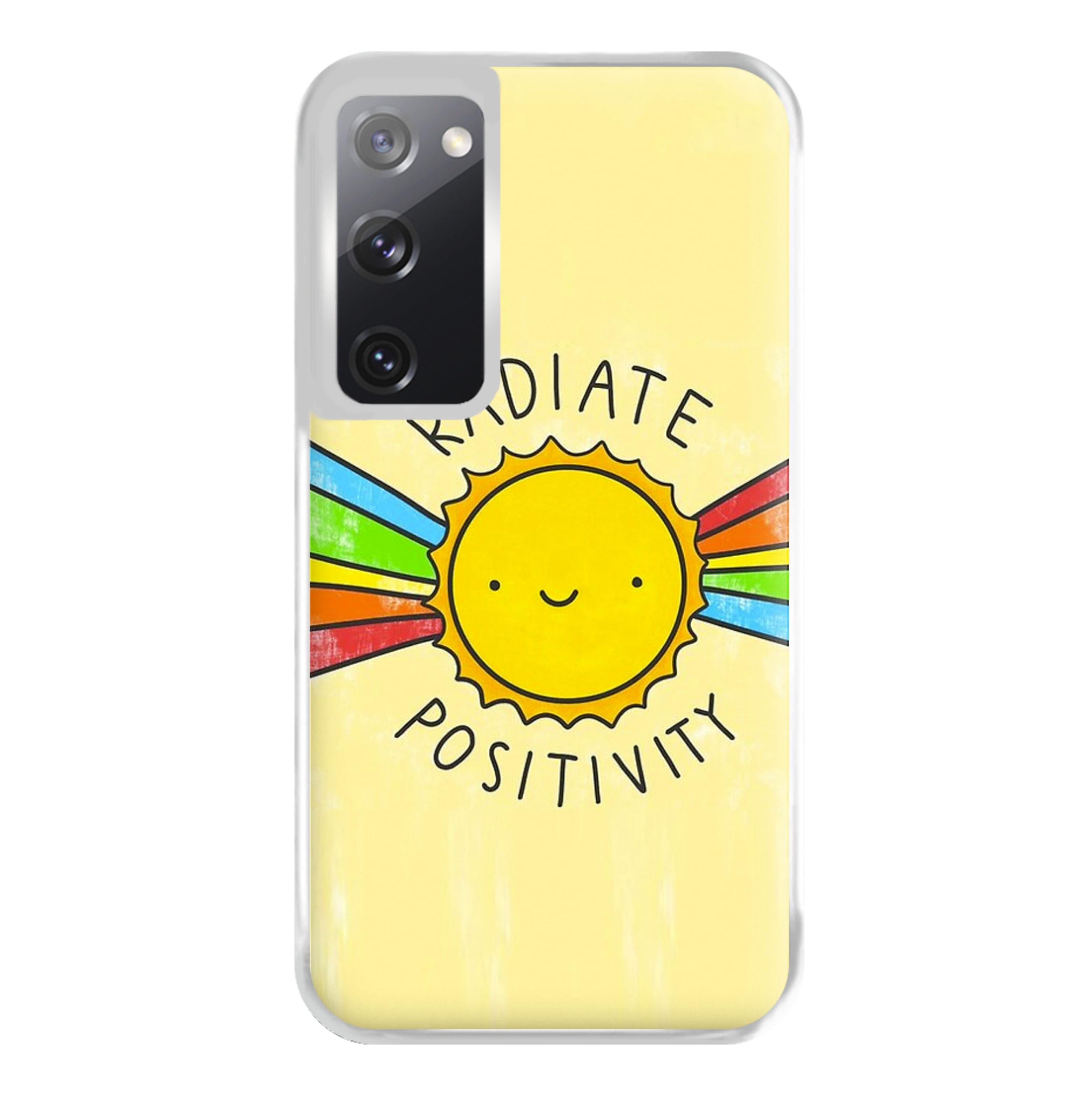 Radiate Positivity Sunshine - Positivity Phone Case