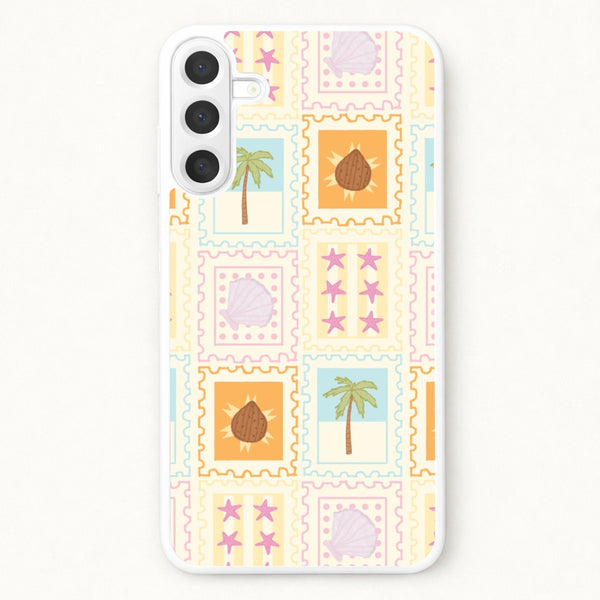 Tropical Stamps Galaxy A37 Case