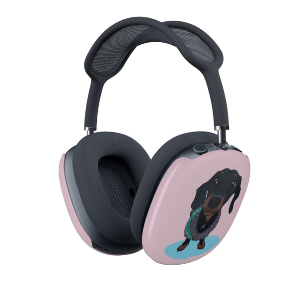 Cartoon Dachshund AirPods Max Case