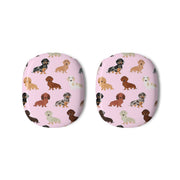 Dachshund Breed Pattern AirPods Max Case 3