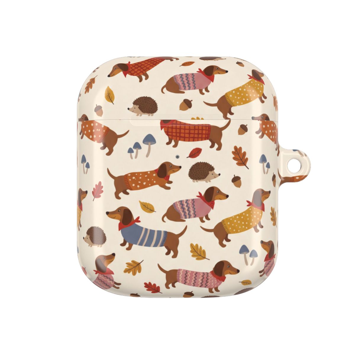 Autumn Sweater Dachshunds AirPods Case