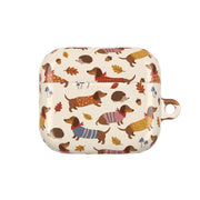 Autumn Sweater Dachshunds AirPods Case 3
