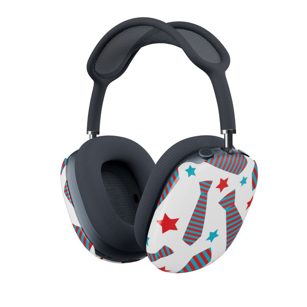 Tie And Stars Pattern AirPods Max Case