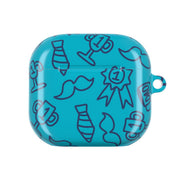 Dad Doodles Pattern AirPods Case 4