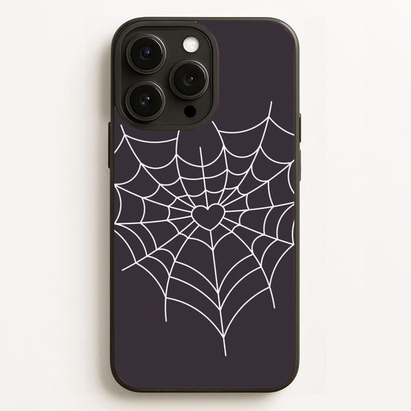 Spiderweb Hearts I Phone Case for Apple iPhone, Samsung Galaxy, Huawei and Google Pixel