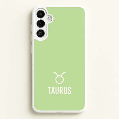 Taurus Pastel Zodiac Galaxy A36 Case
