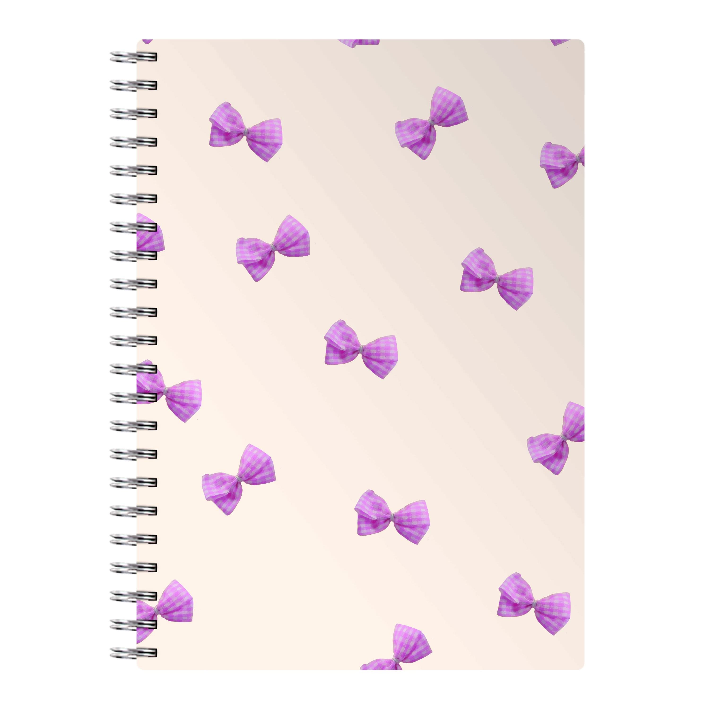 Pink Coquette Bows Notebook