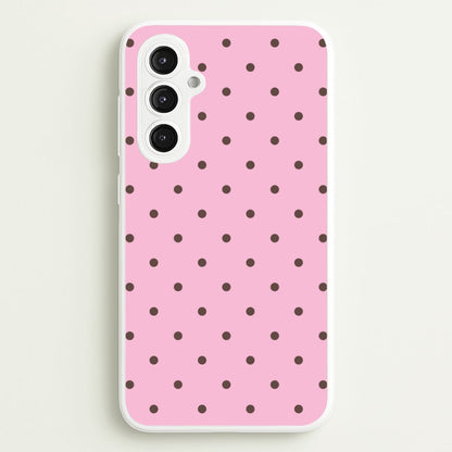 Strawberry Polka Dots Galaxy S23FE Case