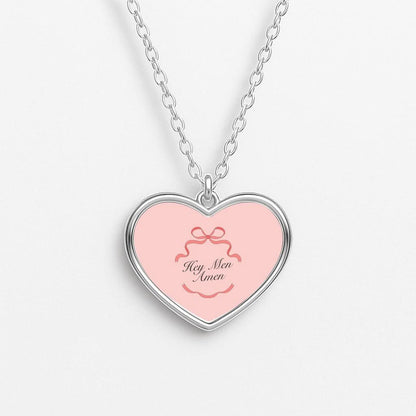 Hey Men Heart Necklace