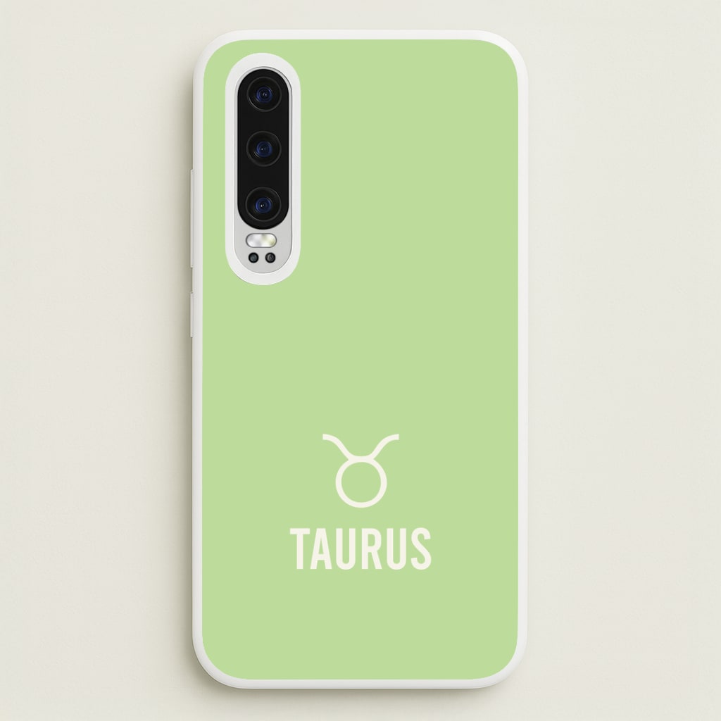 Taurus Pastel Zodiac Huawei P30 Case