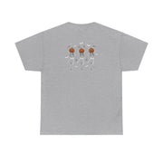 Dancing Pumpkin Skeletons T-Shirt 7