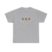 Dancing Pumpkin Skeletons T-Shirt 2