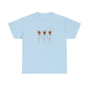 Dancing Pumpkin Skeletons T-Shirt 5