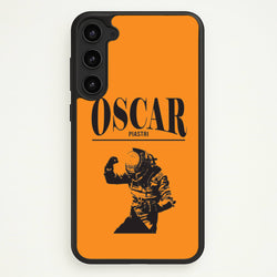 Oscar Orange And Black Galaxy S23 Plus Case