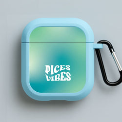 Pices Vibes Gradient Zodiac Blue AirPods Case