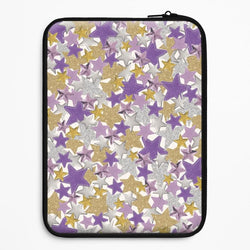 Mauve Stars Collage  Universal Laptop Sleeve